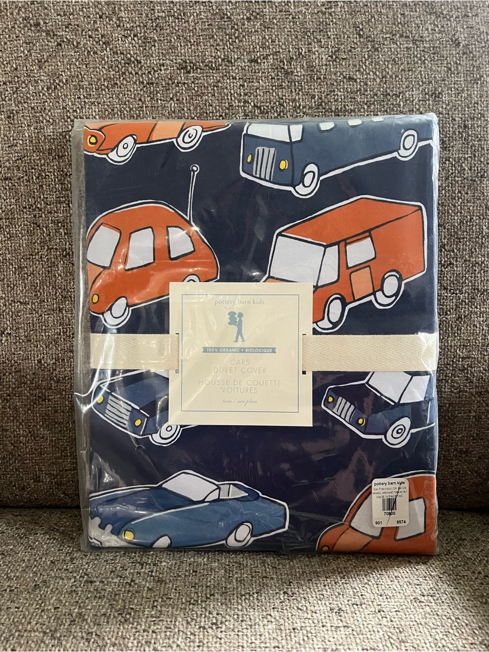 Pottery Barn Kids Navy Duvet Cover